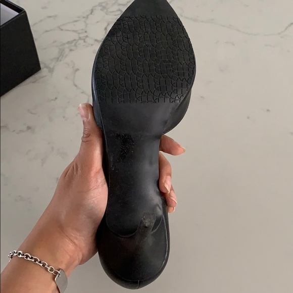 Leather Black Heels - Picture 6 of 6